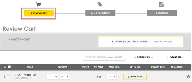 Diff btwn express checkout