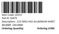 FAQ Barcode Scanning